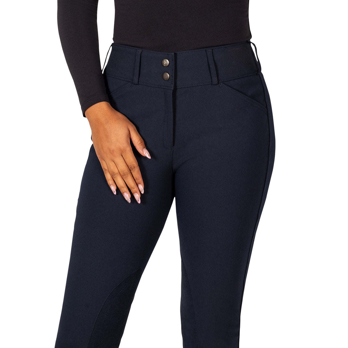 Tailored Sportsman Vintage Knee Patch Mid-Rise Breech