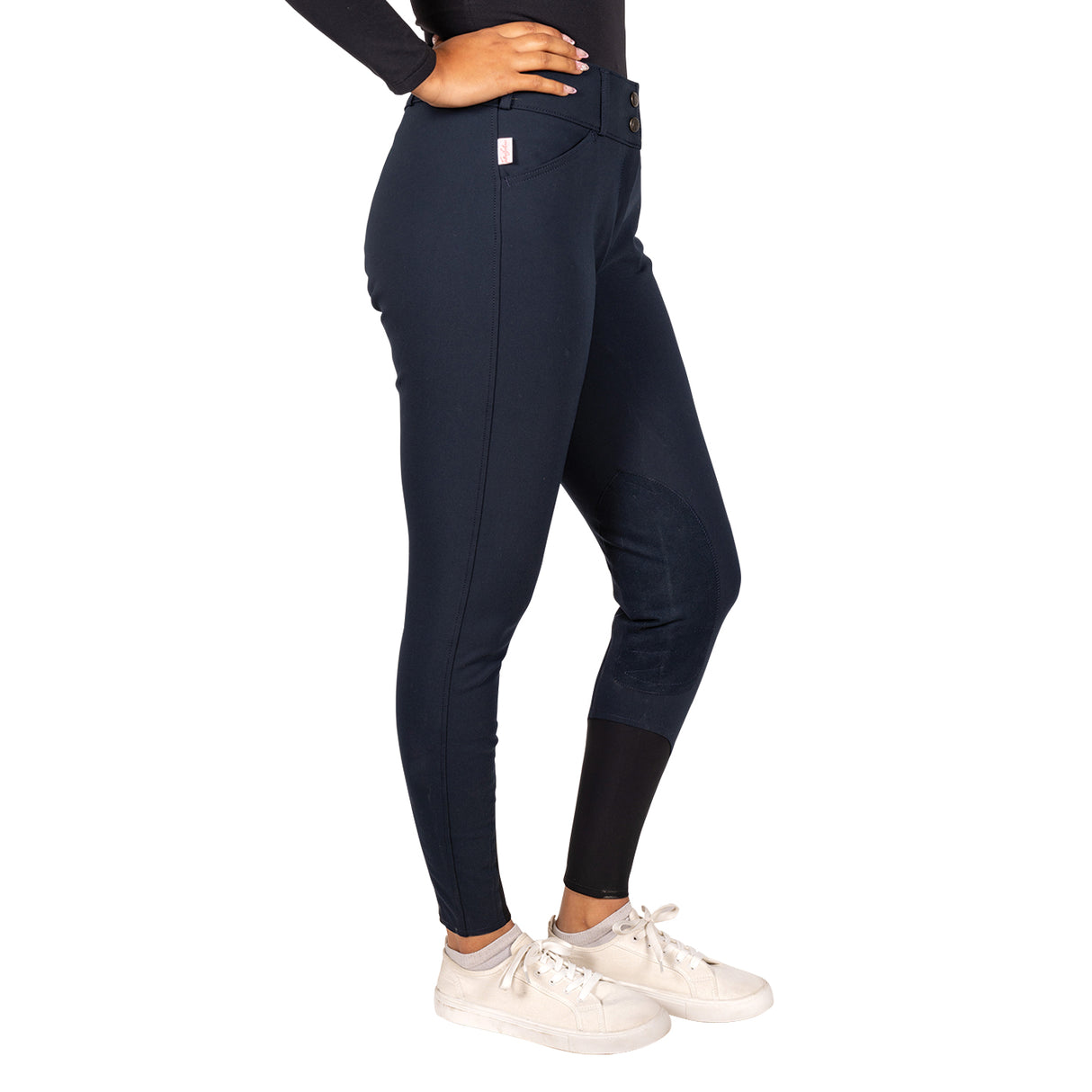 Tailored Sportsman Vintage Knee Patch Mid-Rise Breech