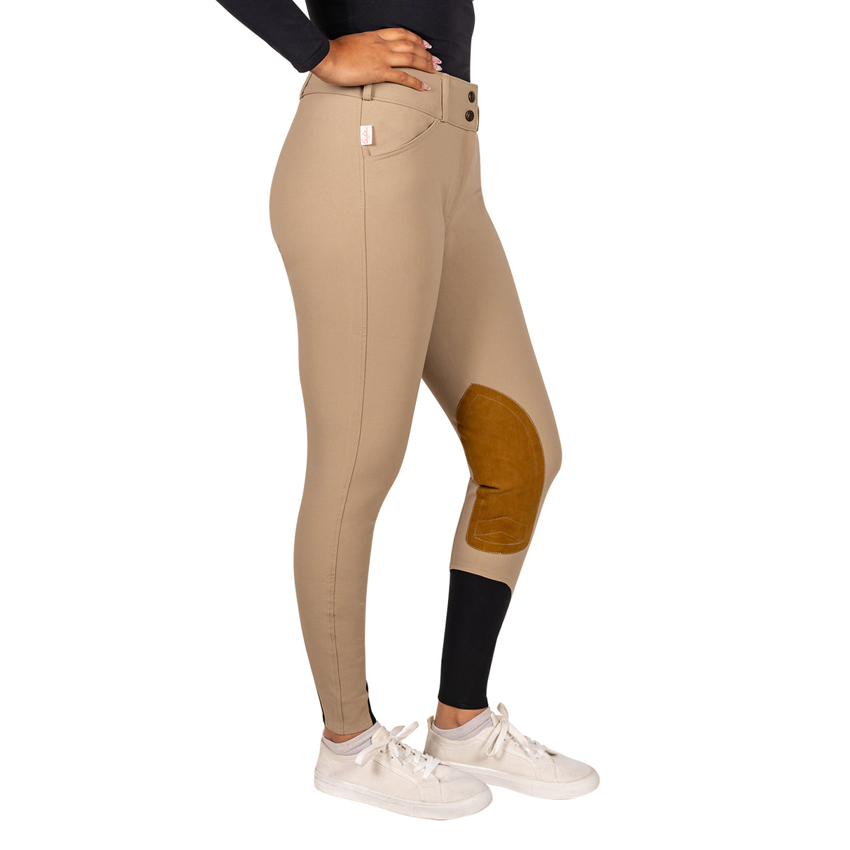 Tailored Sportsman Vintage Knee Patch Mid-Rise Breech