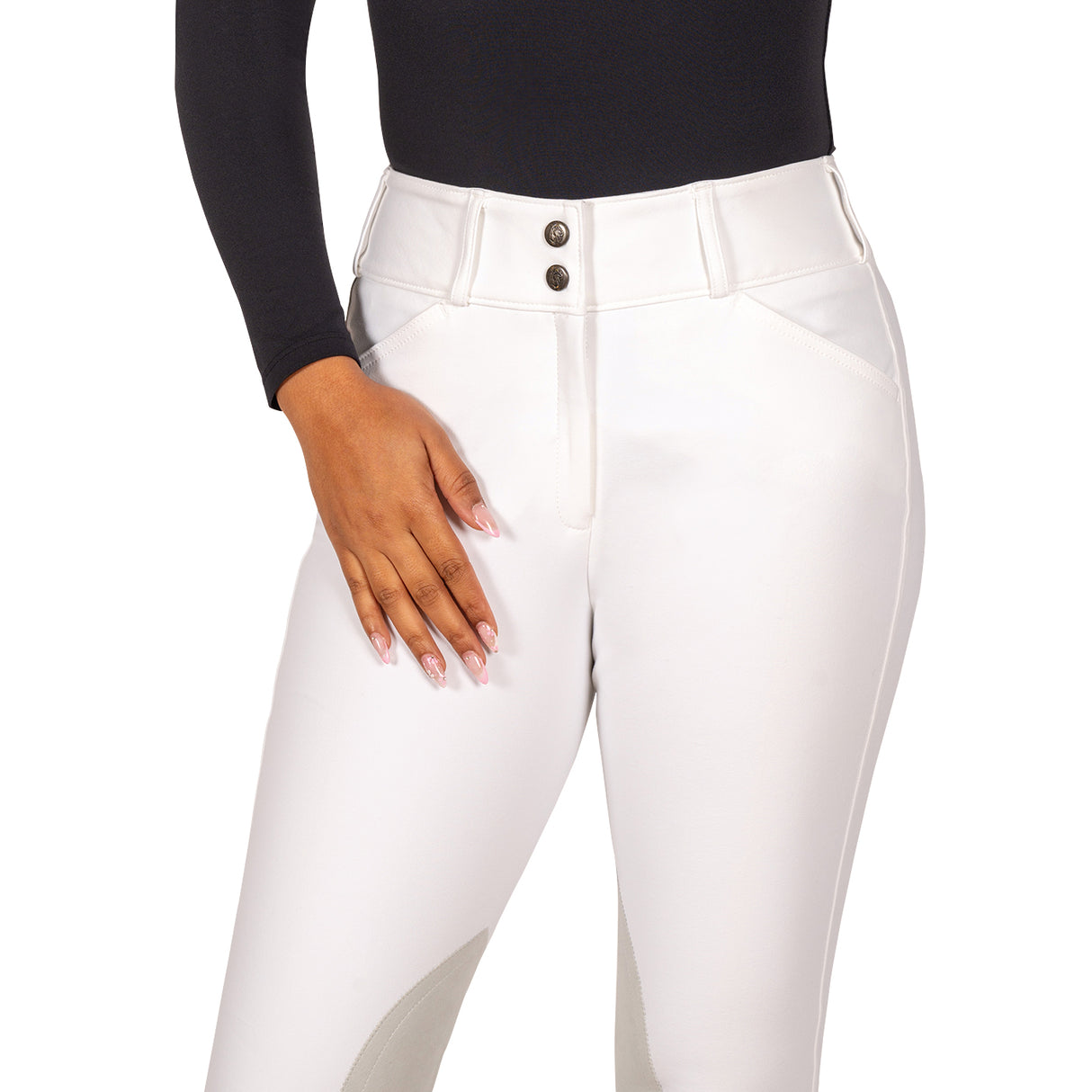 Tailored Sportsman Vintage Knee Patch Mid-Rise Breech