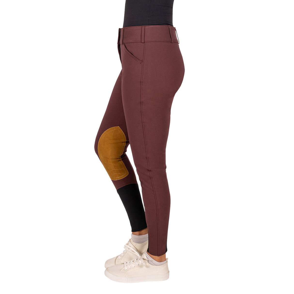 Tailored Sportsman Vintage Knee Patch Mid-Rise Breech