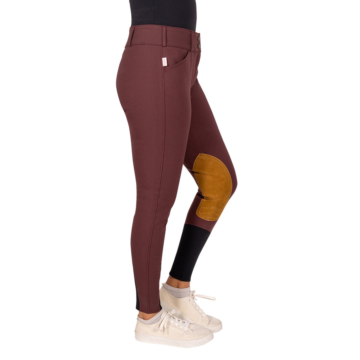 Tailored Sportsman Vintage Knee Patch Mid-Rise Breech