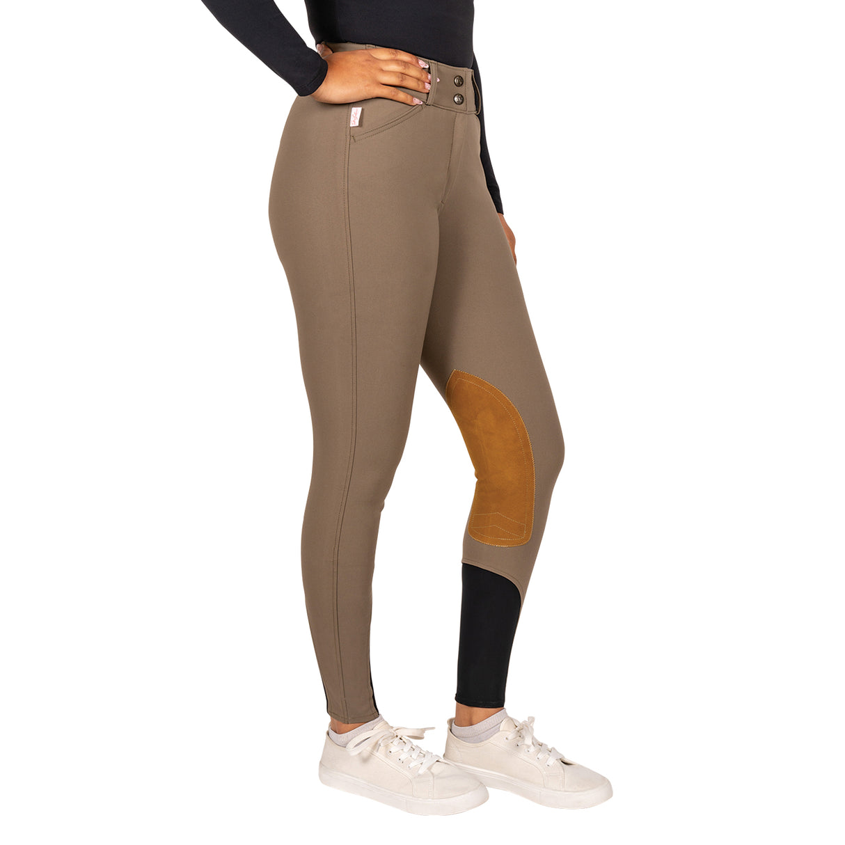 Tailored Sportsman Vintage Knee Patch Mid-Rise Breech