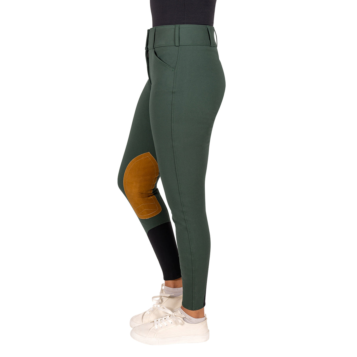 Tailored Sportsman Vintage Knee Patch Mid-Rise Breech