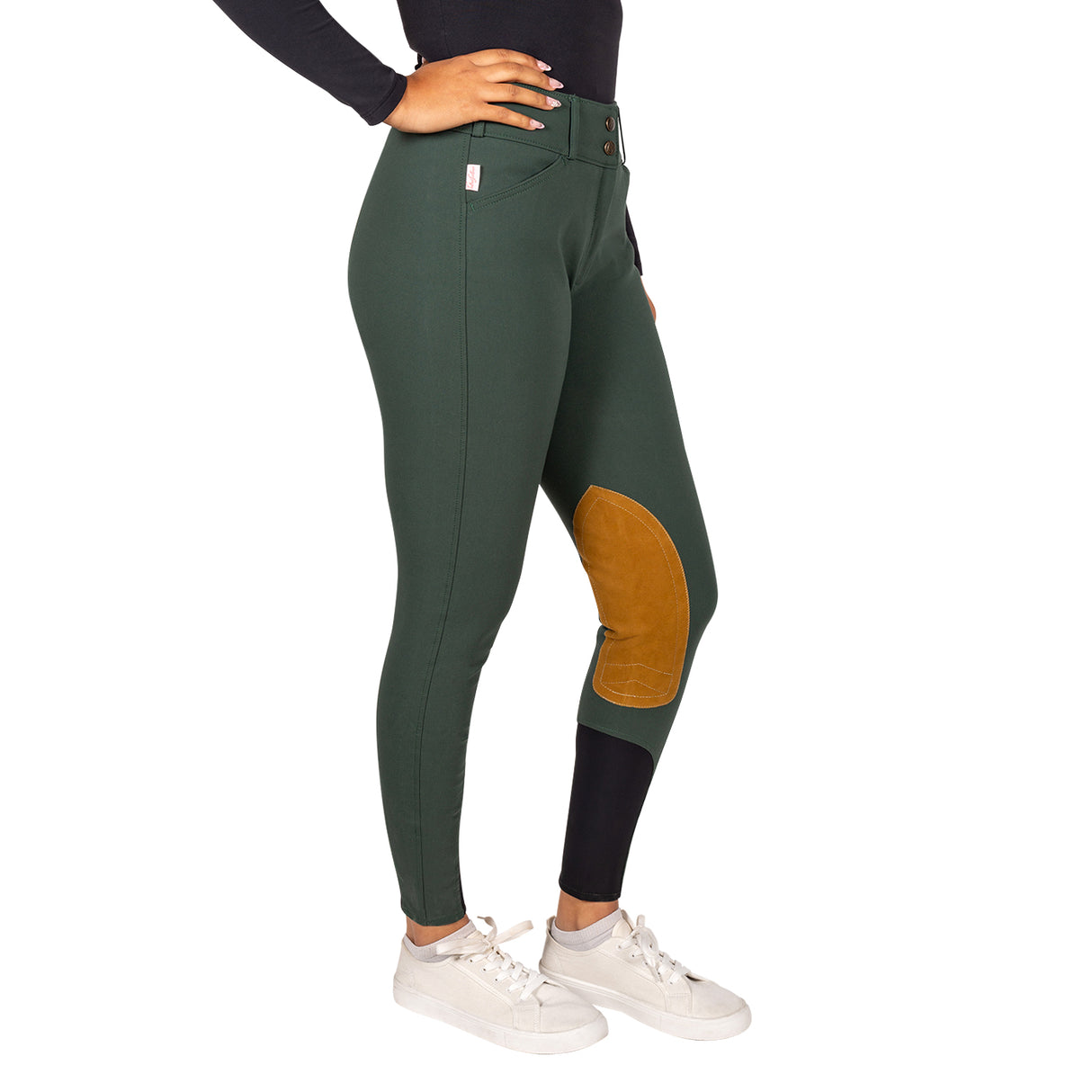 Tailored Sportsman Vintage Knee Patch Mid-Rise Breech