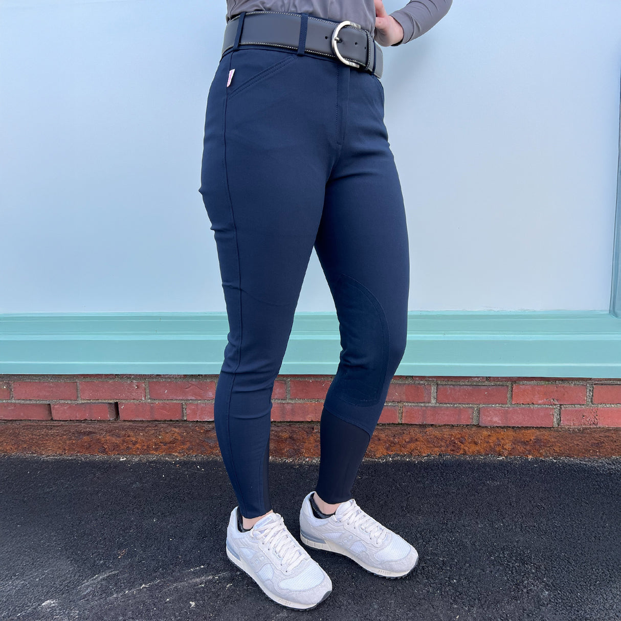 Tailored Sportsman Vintage Knee Patch Mid-Rise Breech