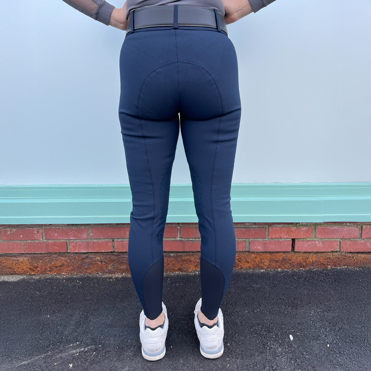 Tailored Sportsman Vintage Knee Patch Mid-Rise Breech