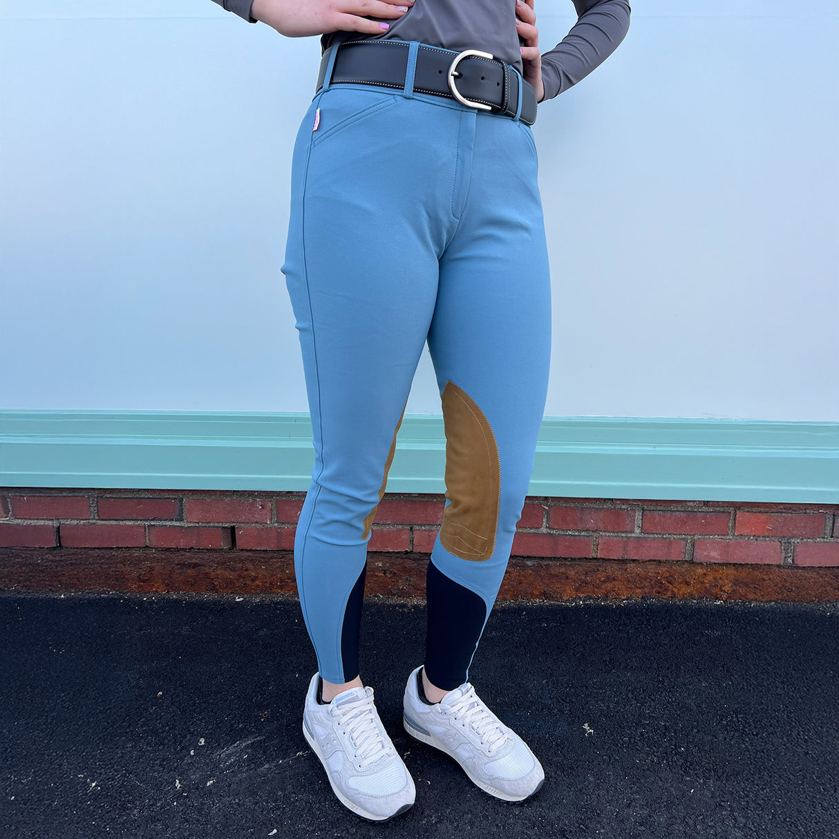 Tailored Sportsman Vintage Knee Patch Mid-Rise Breech