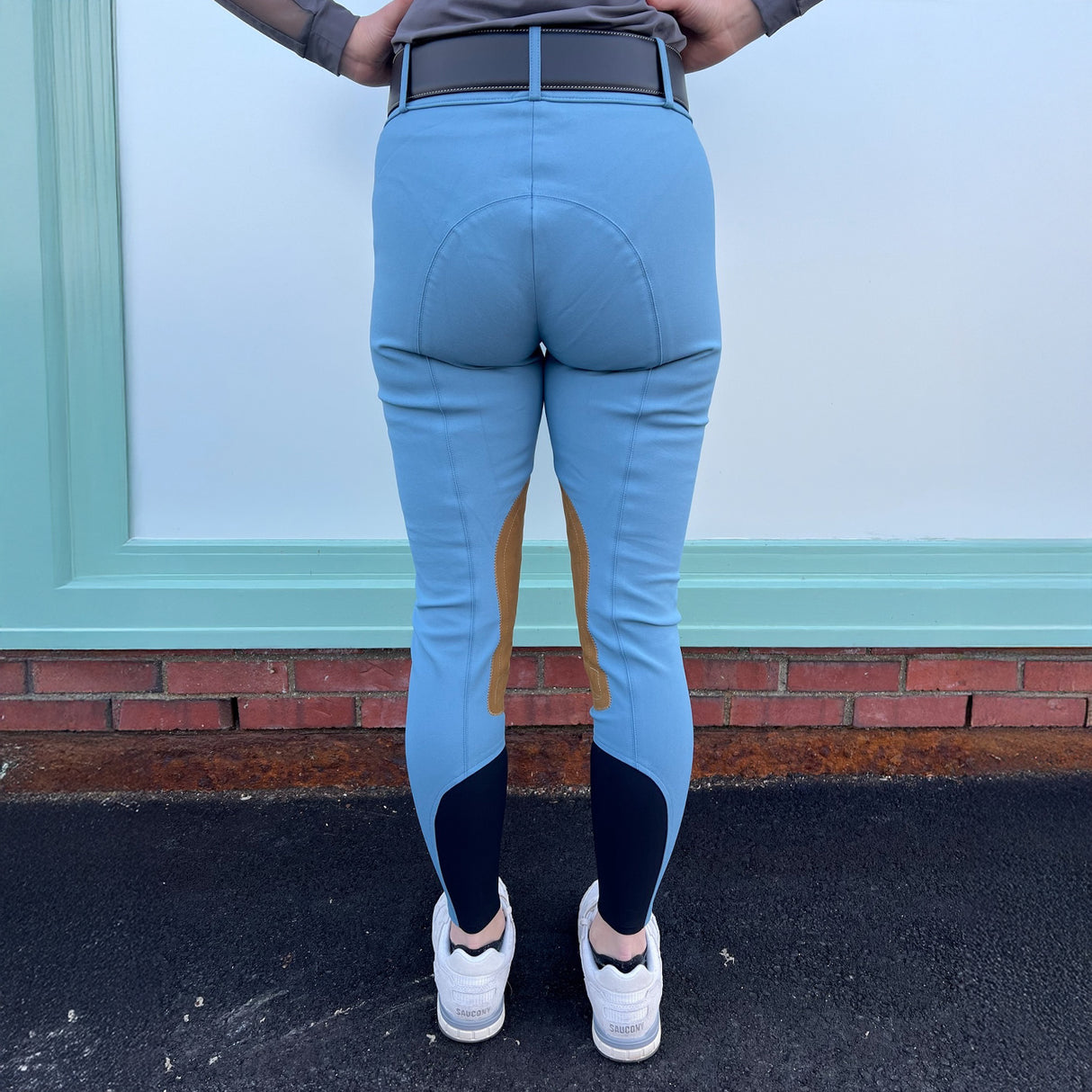 Tailored Sportsman Vintage Knee Patch Mid-Rise Breech