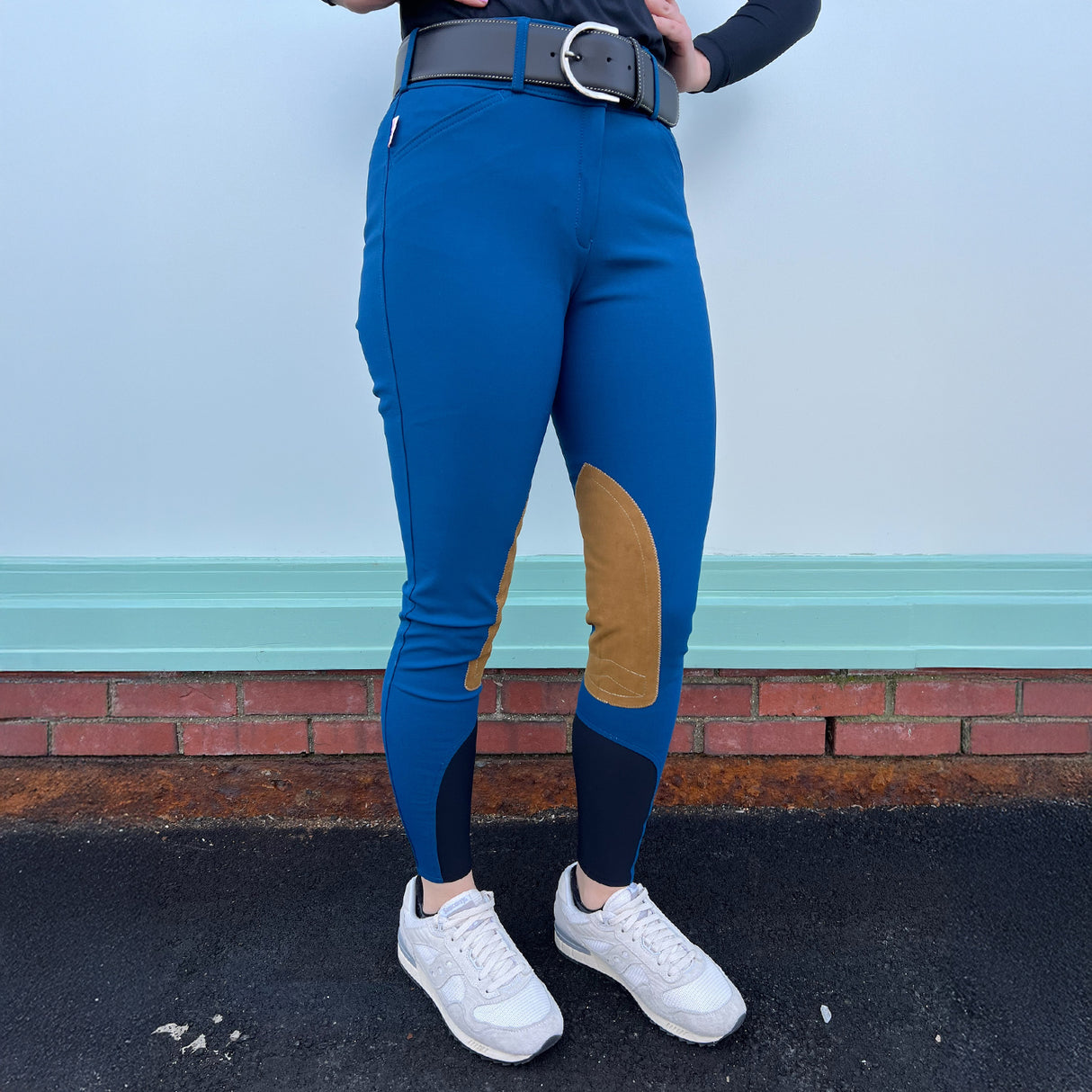 Tailored Sportsman Vintage Knee Patch Mid-Rise Breech