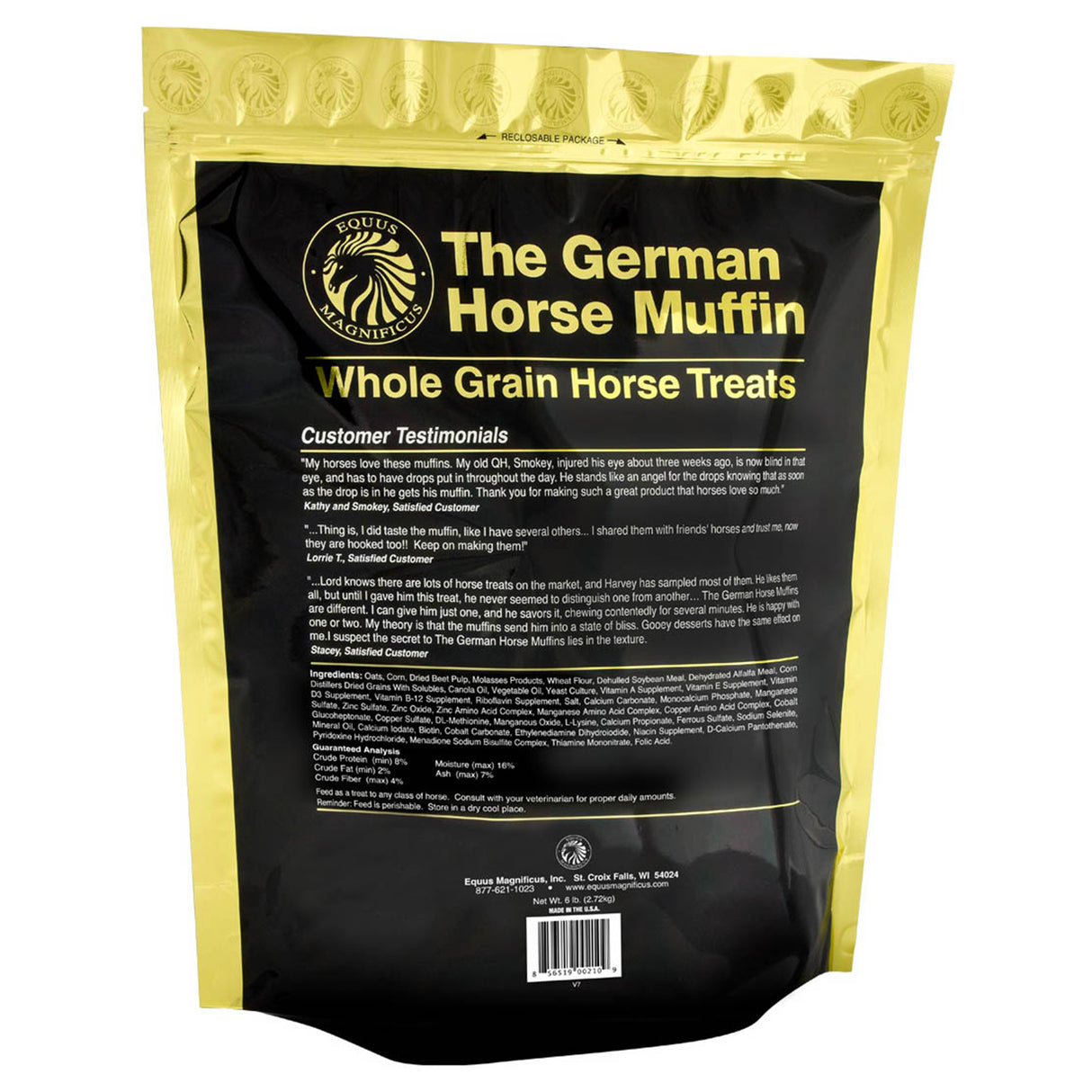 The German Horse Muffins 6 lb.