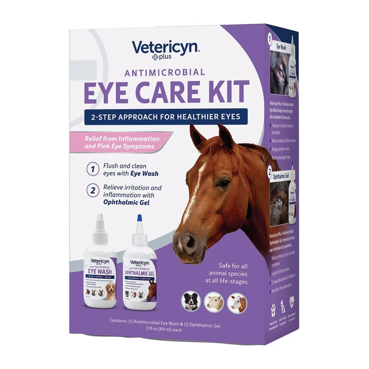 Vetericyn Plus Antimicrobial Eye Care Kit