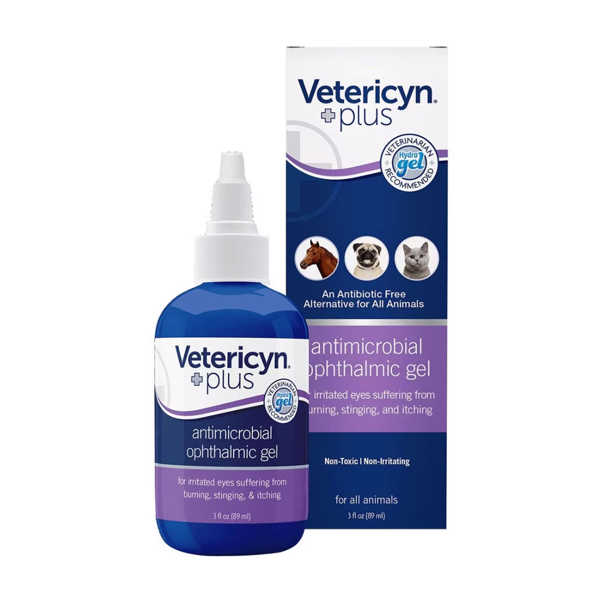 Vetericyn Plus Antimicrobial Ophthalmic Gel 3 oz.