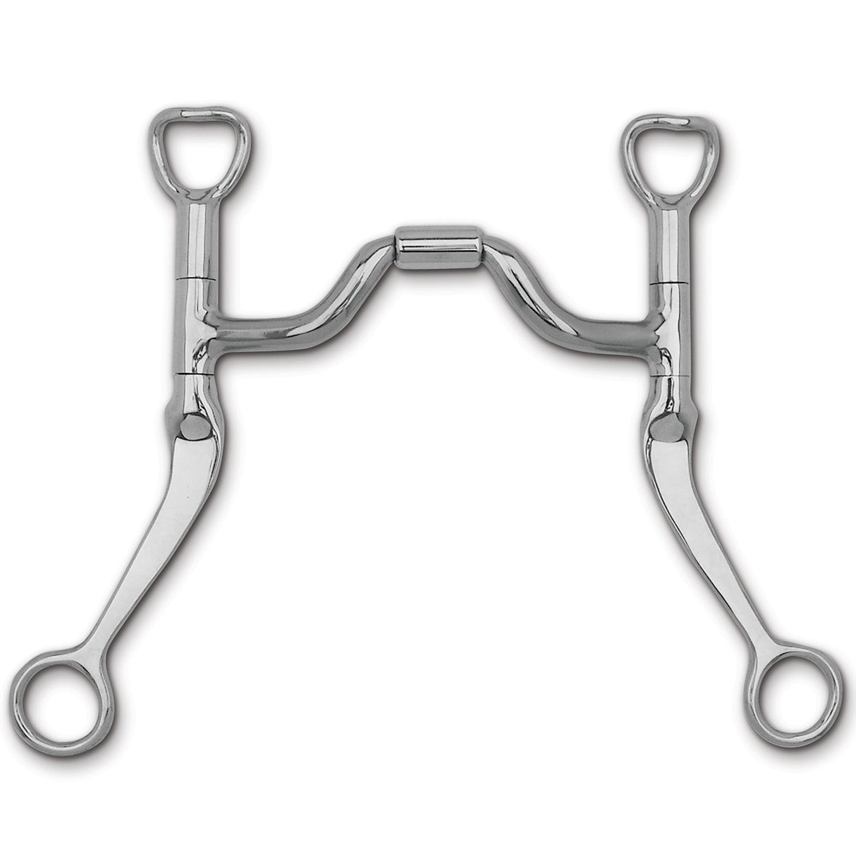 Myler Flat Shank Bit W/ Medium Wide Port - Level 3