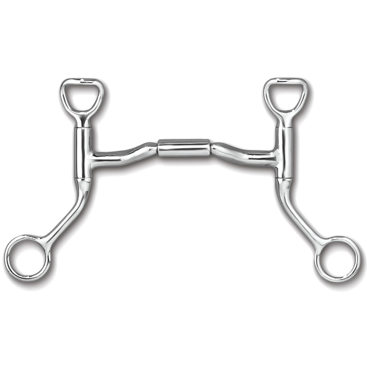 Myler HBT Shank Mullen Bit W/ Forward Tilt Low Port - Level 2-3