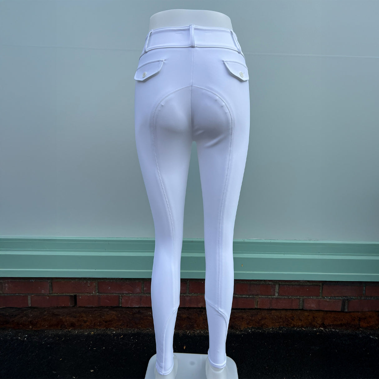 Tailored Sportsman Medium Weight Technical Mid-Rise Silicone Knee Patch Breech