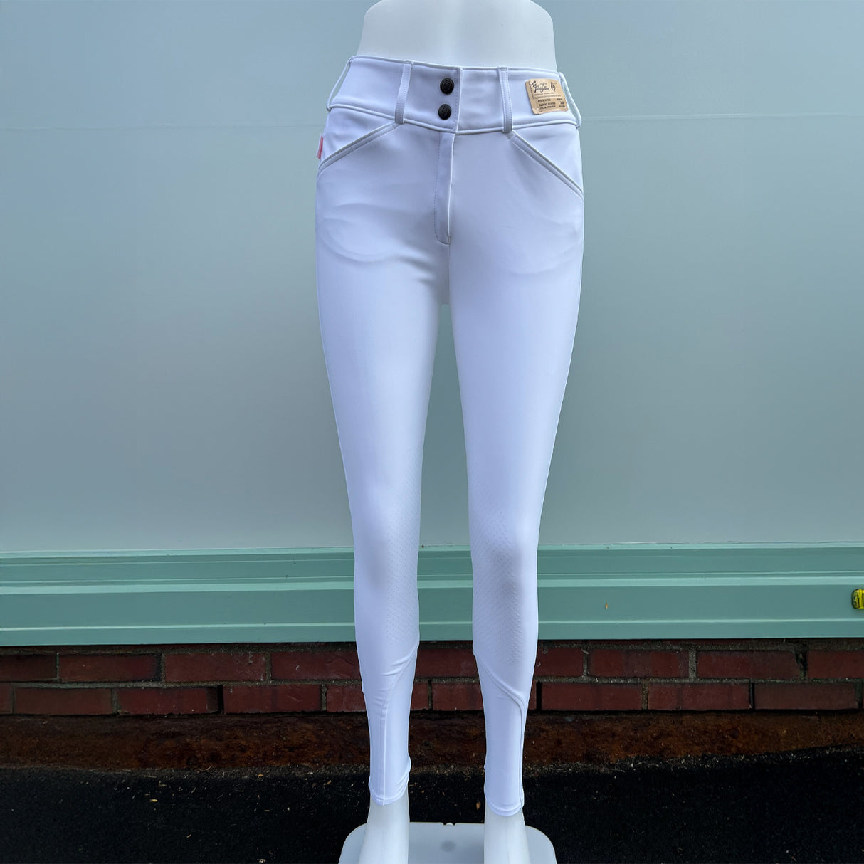 Tailored Sportsman Medium Weight Technical Mid-Rise Silicone Knee Patch Breech