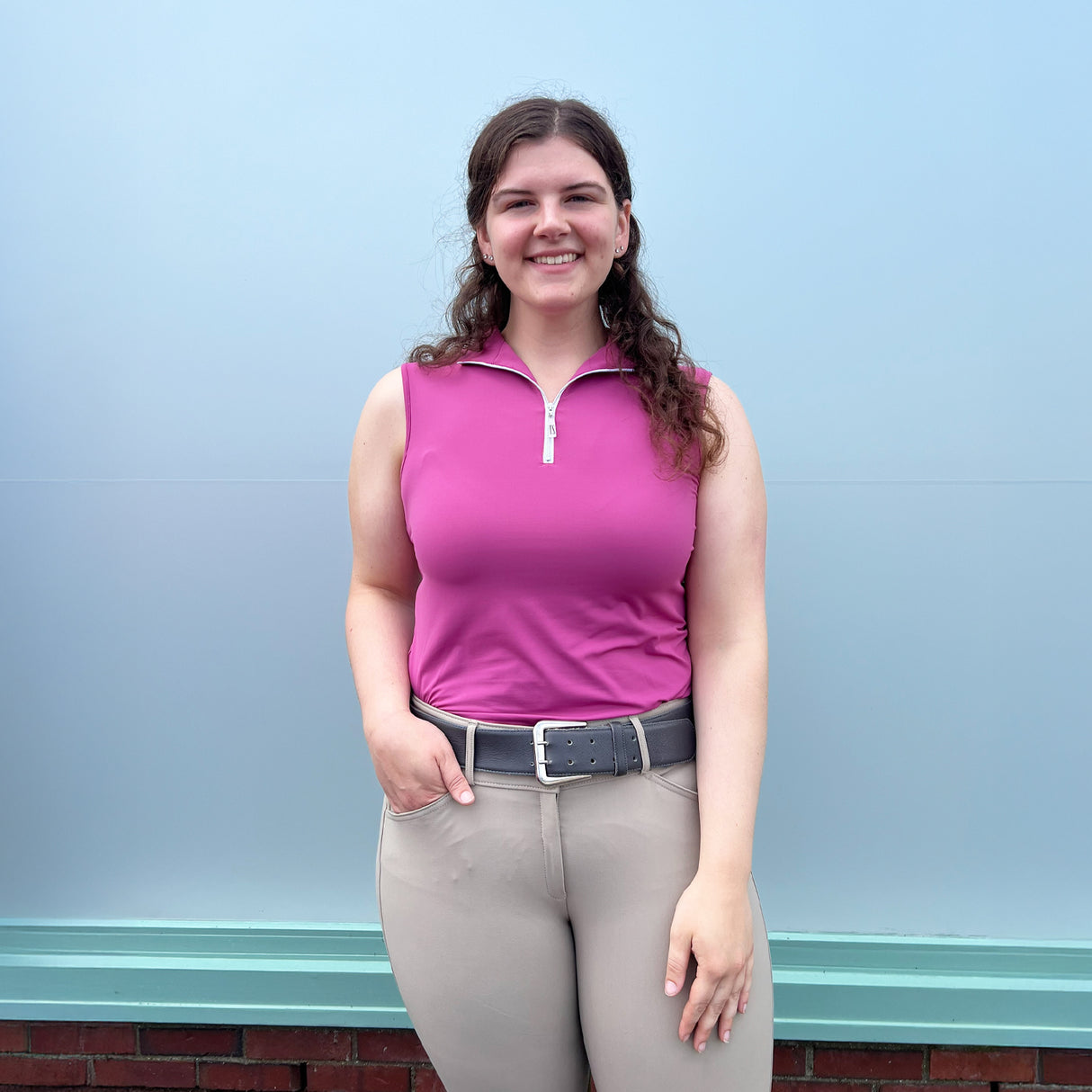 Tailored Sportsman IceFil Sleeveless Zip Top