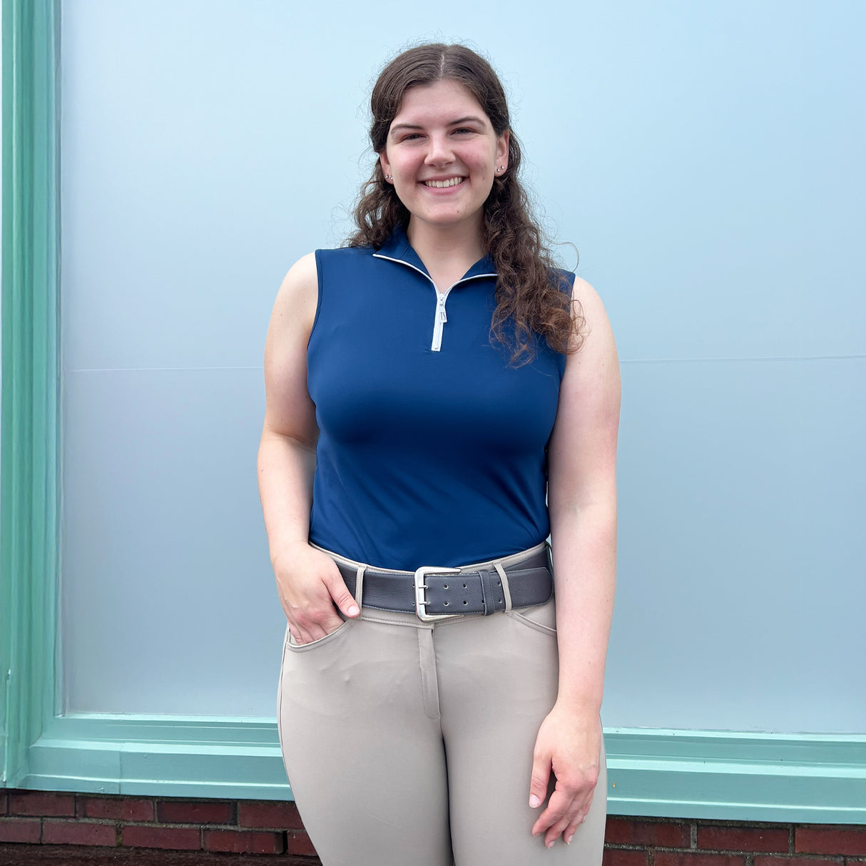 Tailored Sportsman IceFil Sleeveless Zip Top