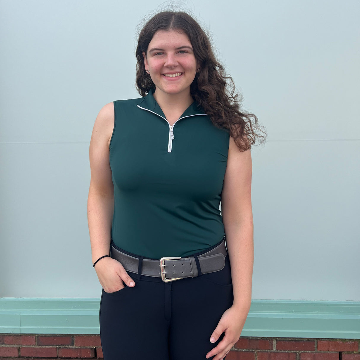 Tailored Sportsman IceFil Sleeveless Zip Top