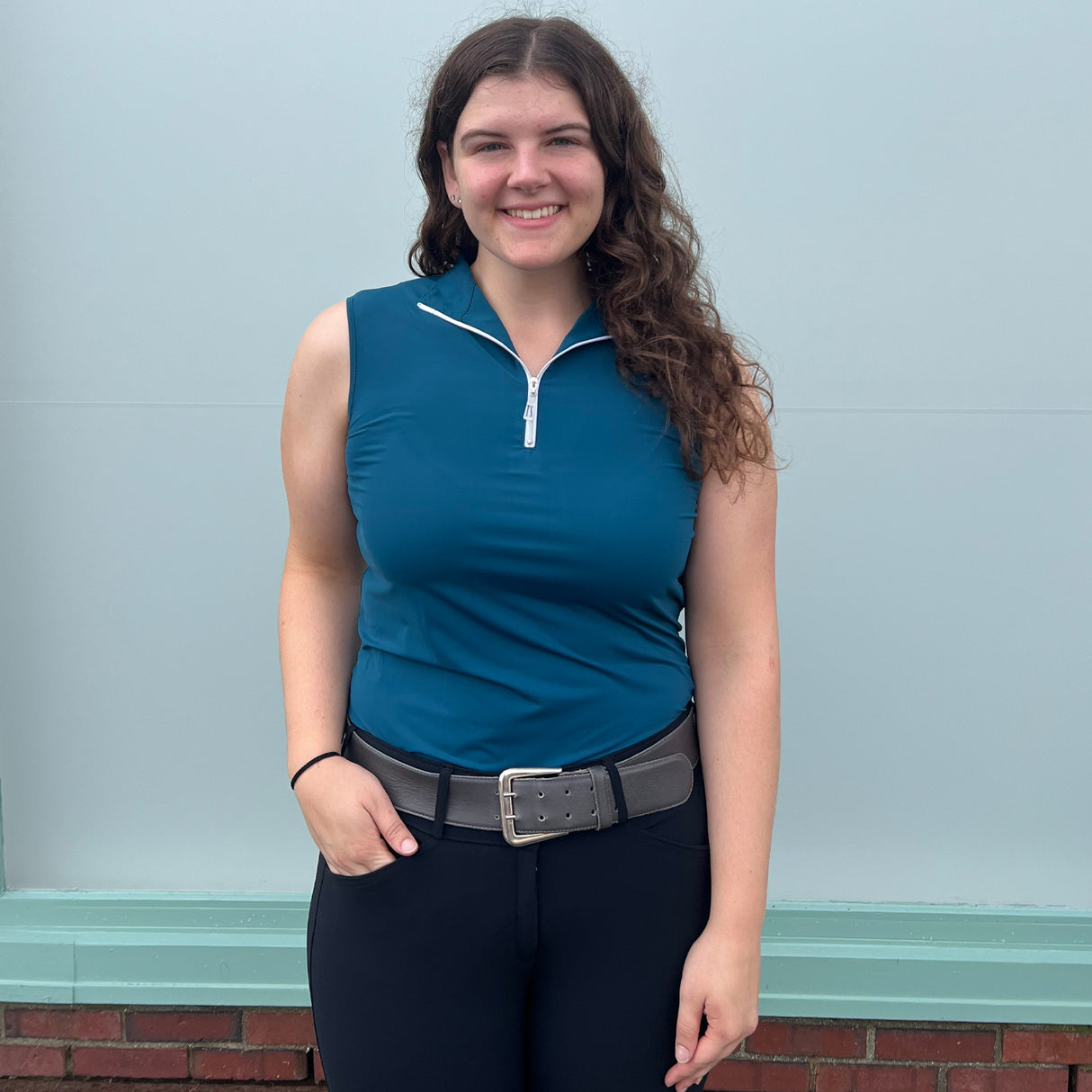 Tailored Sportsman IceFil Sleeveless Zip Top