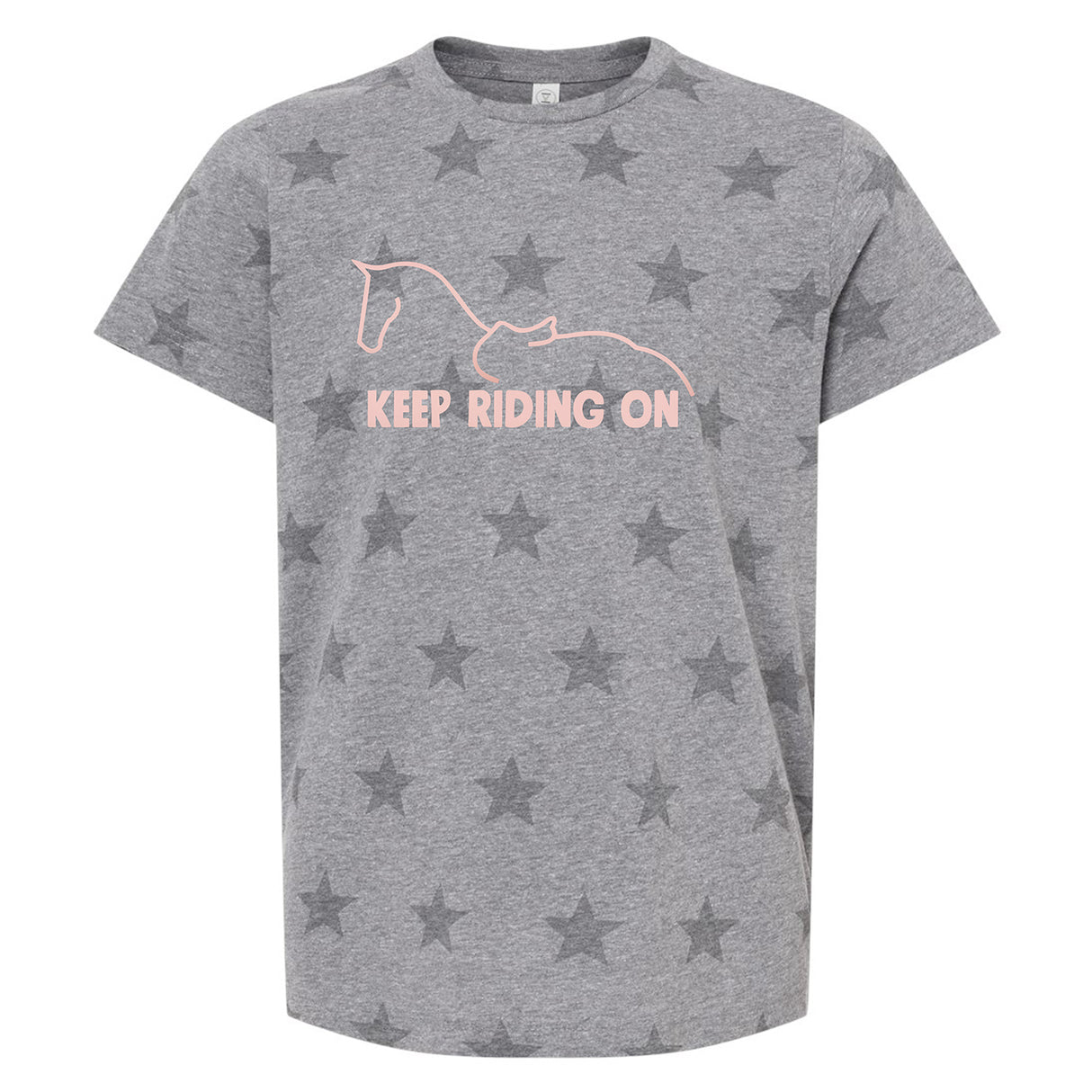 Equine & Design Keep Riding On Tee - Kids'