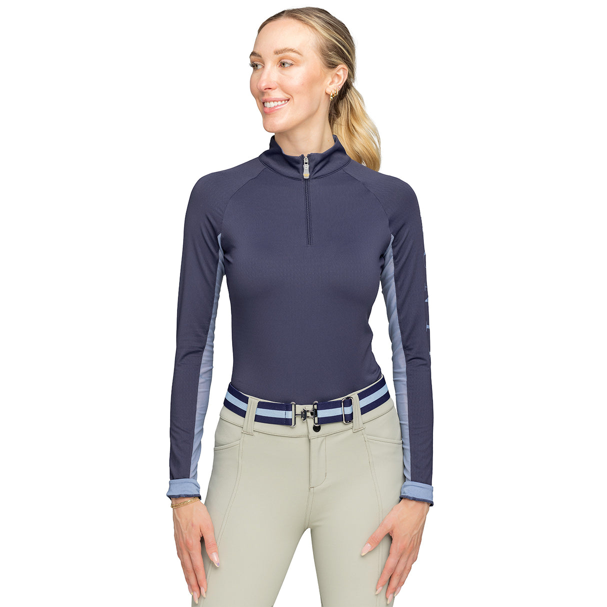 Kastel Denmark Long Sleeve Quarter Zip Hunter Top