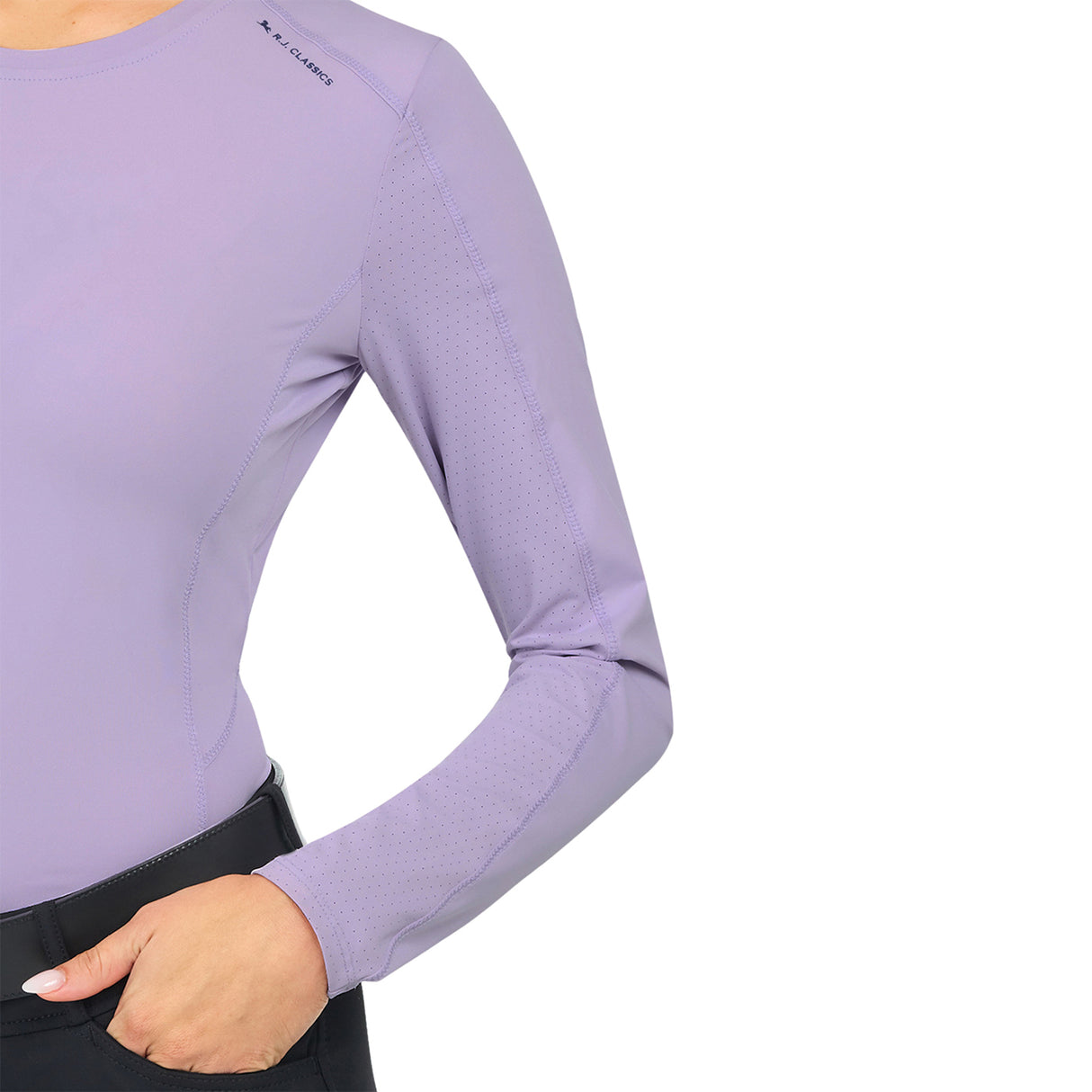 RJ Classics Jordyn Long Sleeve Crew Neck Top