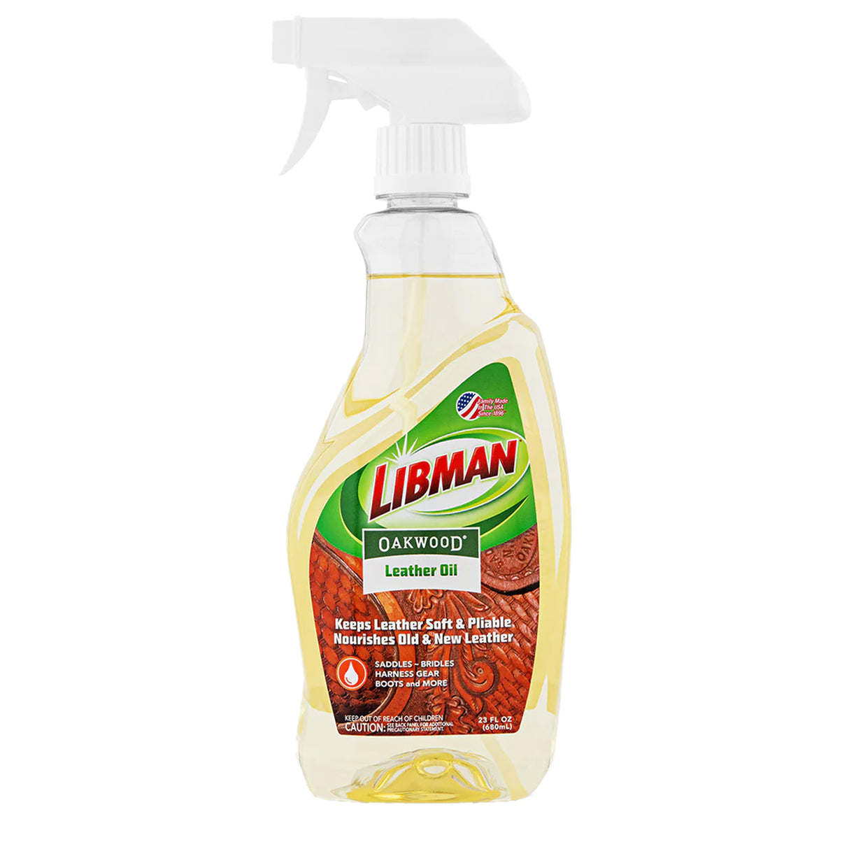 Libman Oakwood Leather Oil Spray 23 oz.