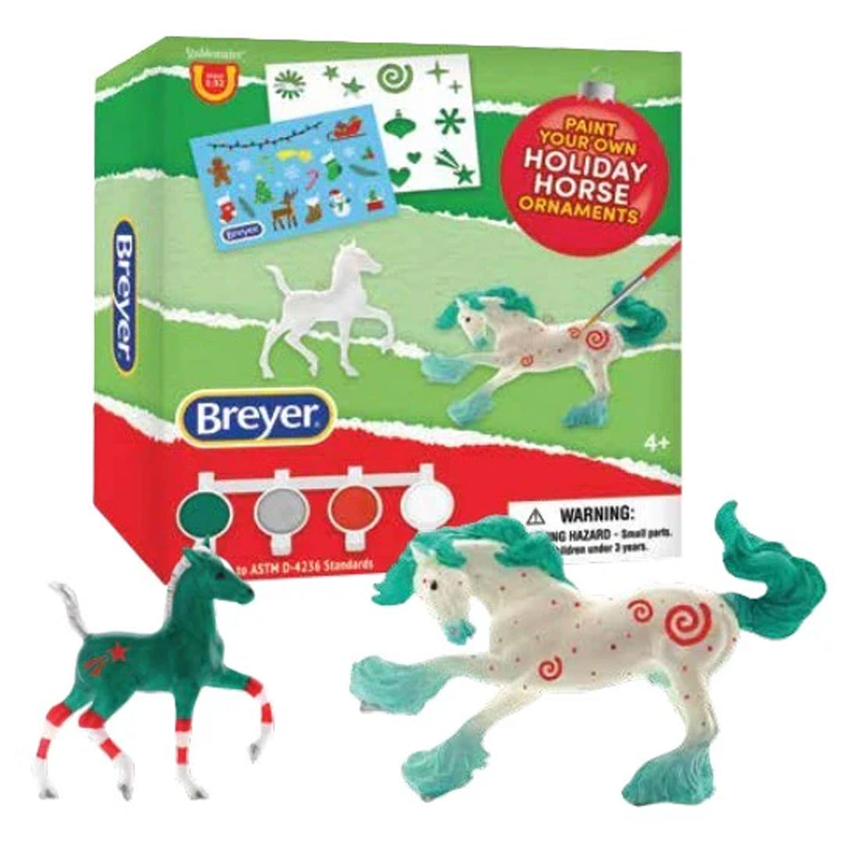 Breyer Paint Your Own Horse Holiday Ornament