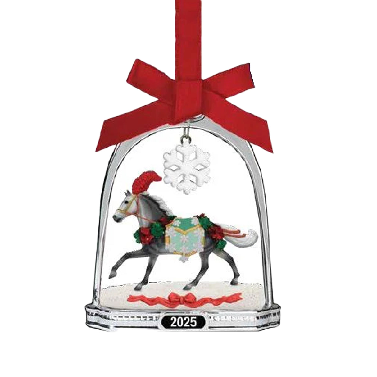 Breyer Christmas In Bloom 2025 Stirrup Ornament