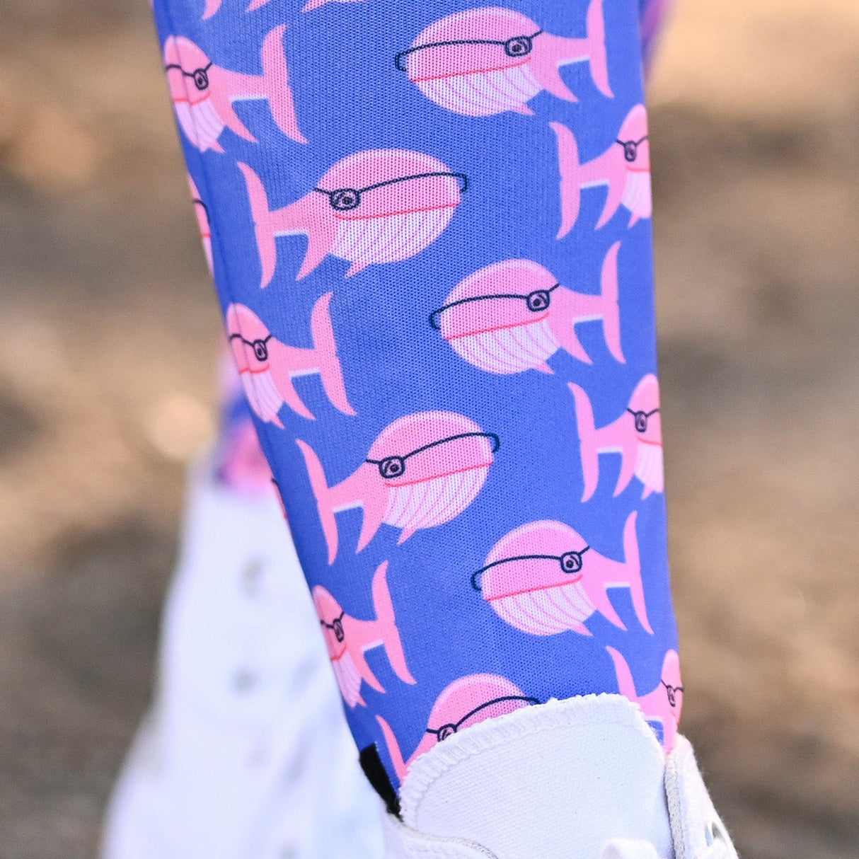 Dreamers & Schemers SMRT Whale Boot Socks