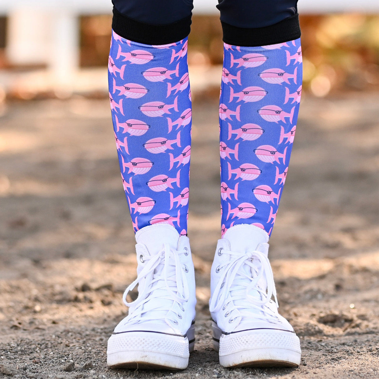 Dreamers & Schemers SMRT Whale Boot Socks