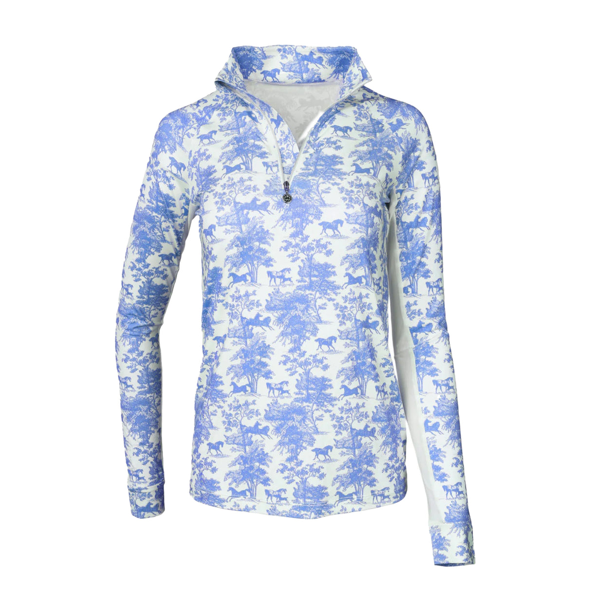 Dapplebay Quarter Zip Long Sleeve Riding Top