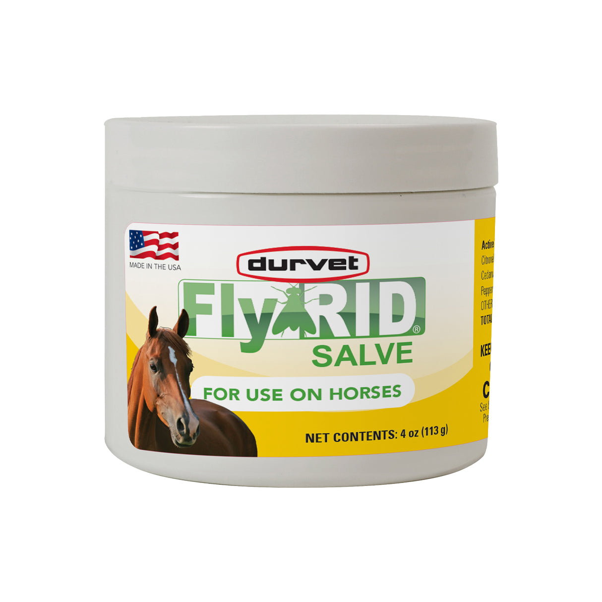 Durvet FlyRID Salve 4 oz.