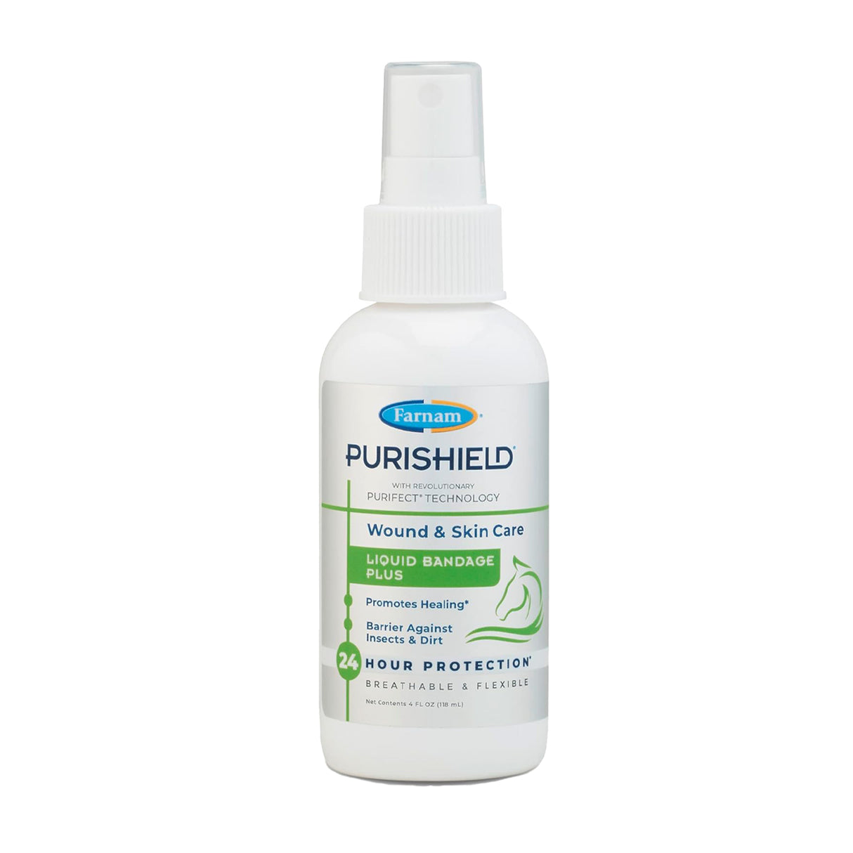 Farnam PuriShield Wound & Skin Care Liquid Bandage Plus 4 oz.