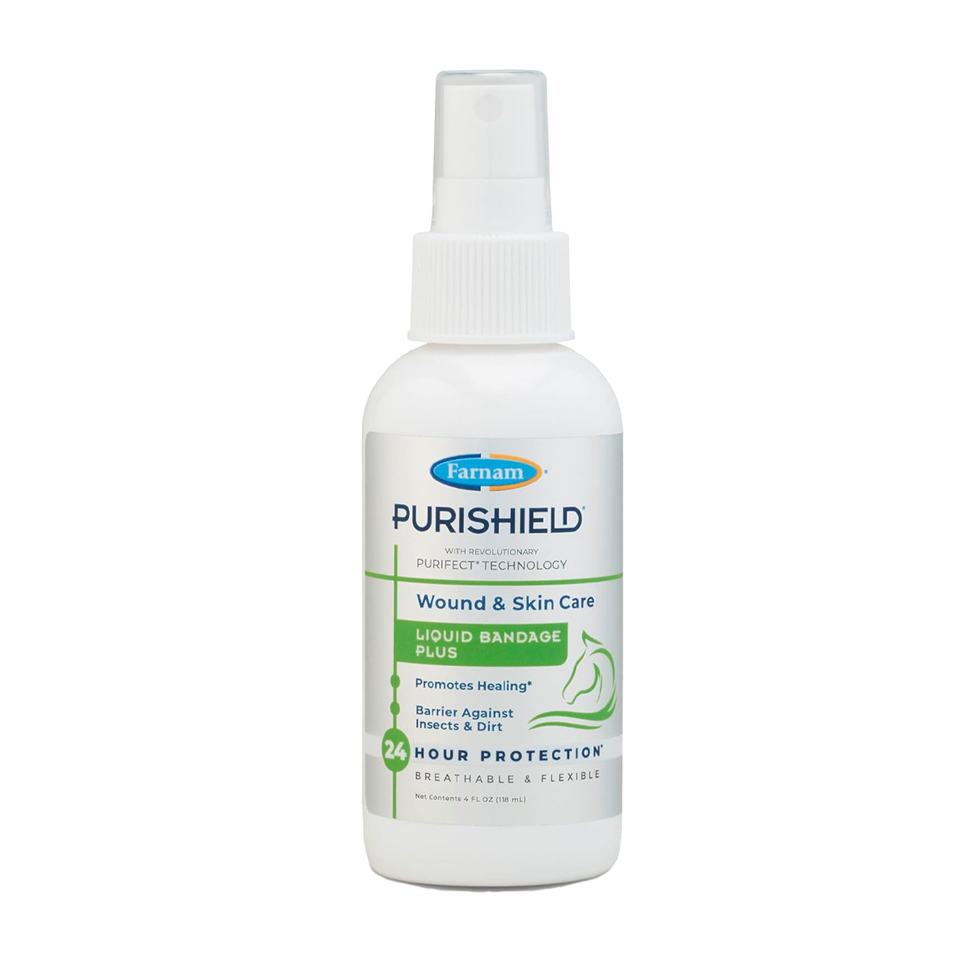 Farnam PuriShield Wound & Skin Care Liquid Bandage Plus 4 oz.