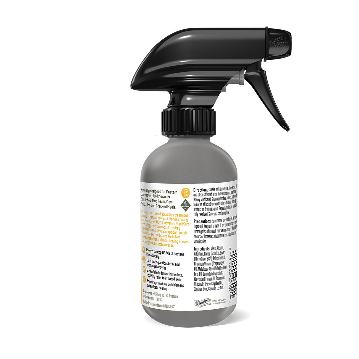 Absorbine Silver Honey Scratches Spray 6 oz.