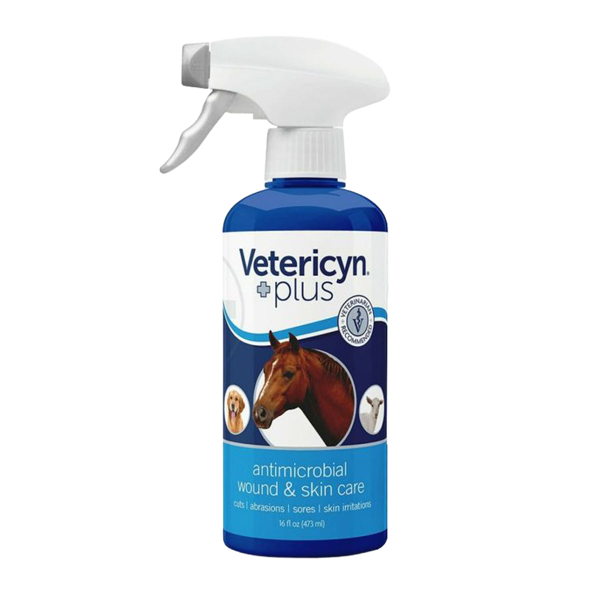 Vetericyn Plus Antimicrobial Wound & Skin Care 16 oz.