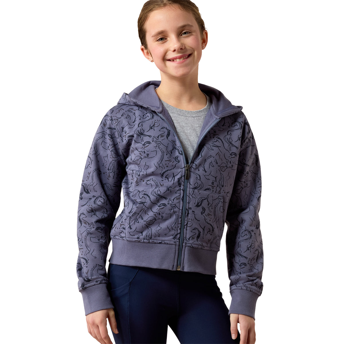 Ariat Spiffy Full Zip Sweatshirt - Kids'