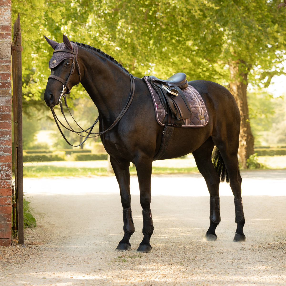 LeMieux Heritage Check Dressage Saddle Pad