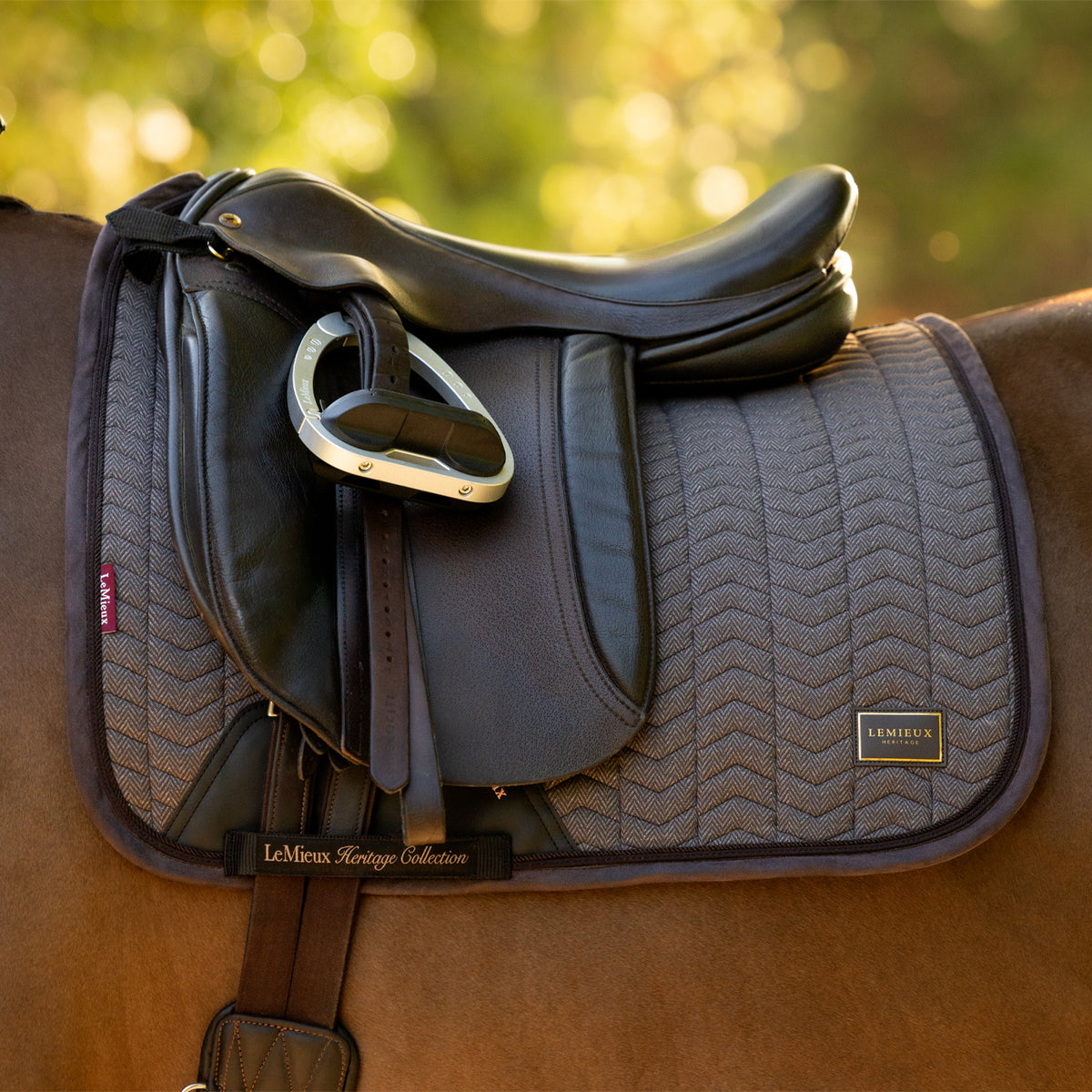 LeMieux Heritage Herringbone Dressage Saddle Pad