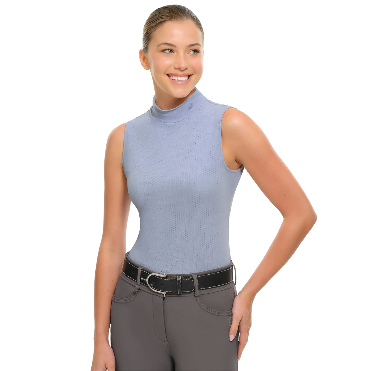 RJ Classics Corrie Perforated Sleeveless Top