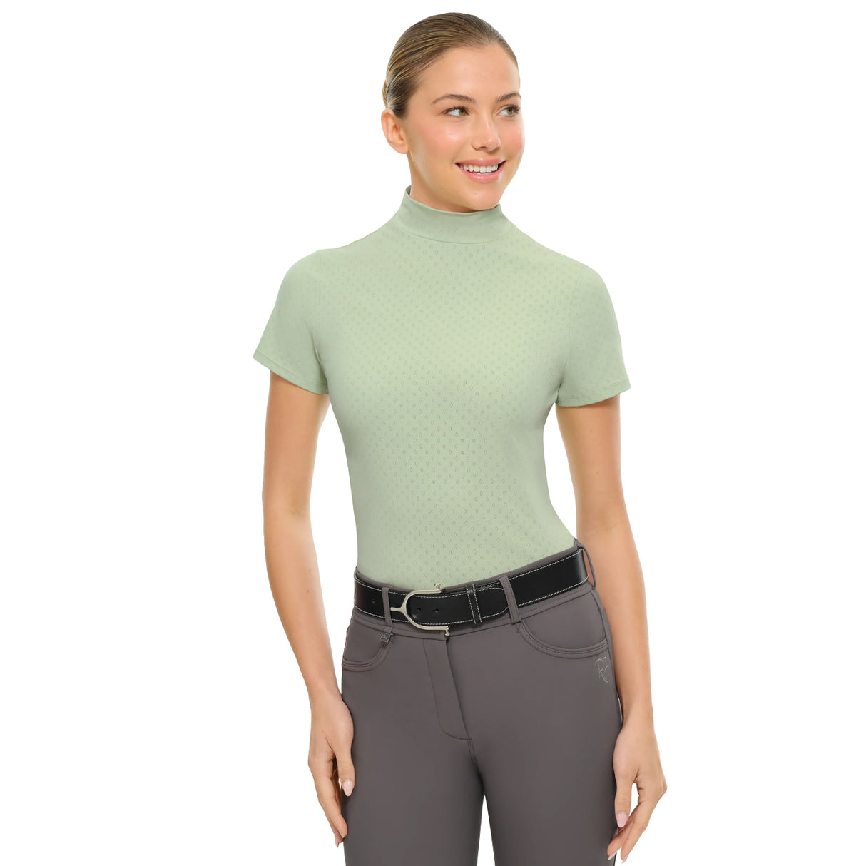 RJ Classics Jodi Short Sleeve Perforated Top
