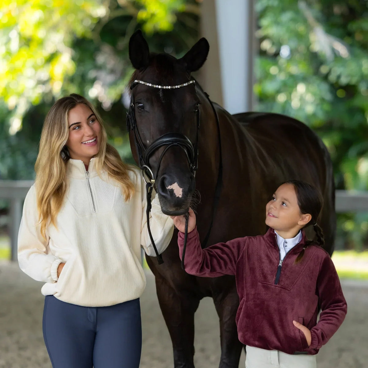 RJ Classics Mia Quarter Zip Top