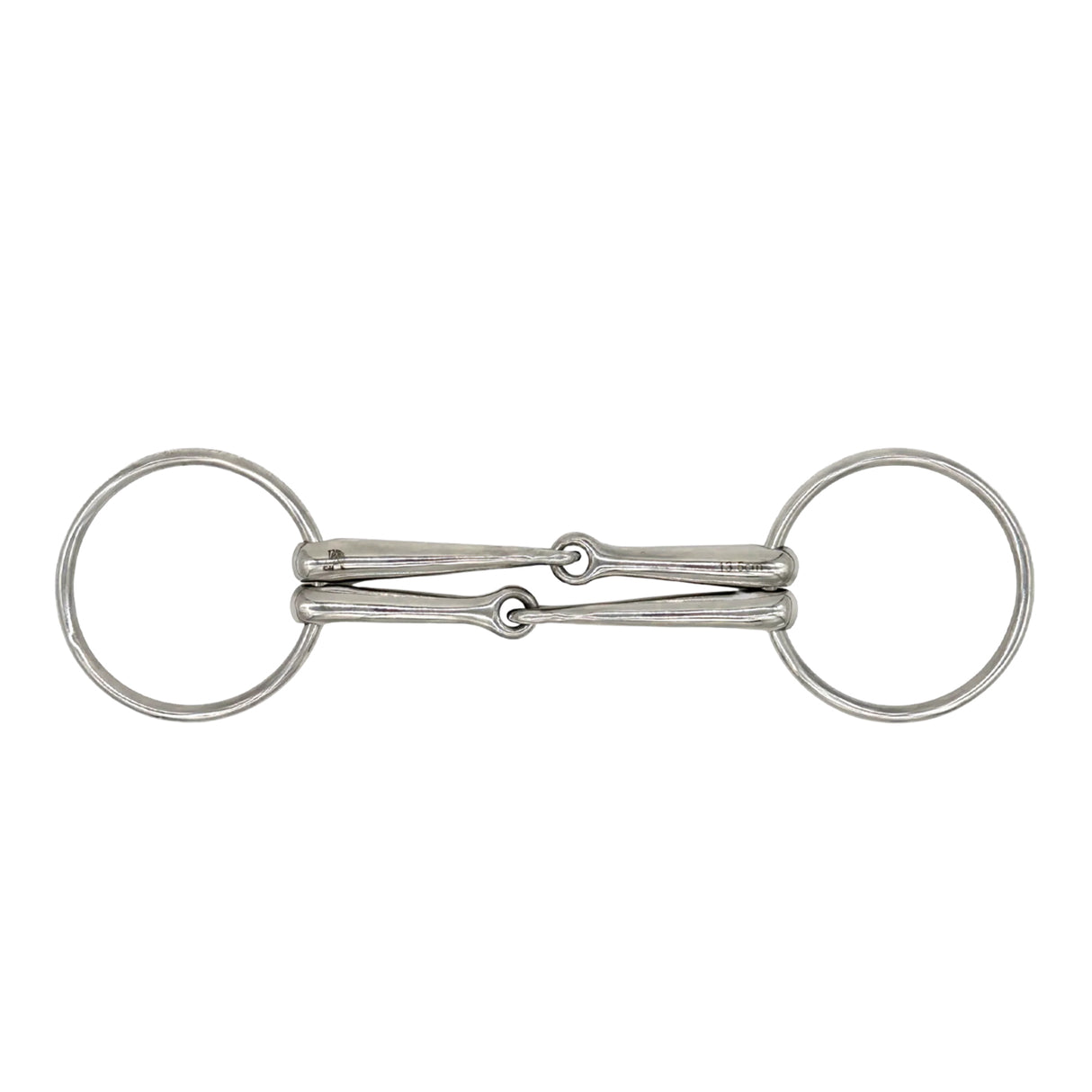 Jake Adams Loose Ring Double Mouthpiece Snaffle Bit