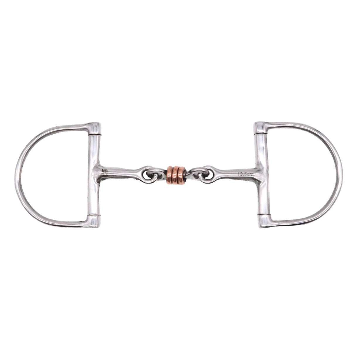 Jake Adams Dee Ring Double Jointed Bit W/ Triple Copper Roller