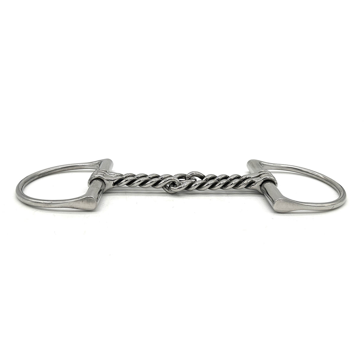 Jake Adams Dee Ring Double Twisted Wire Bit