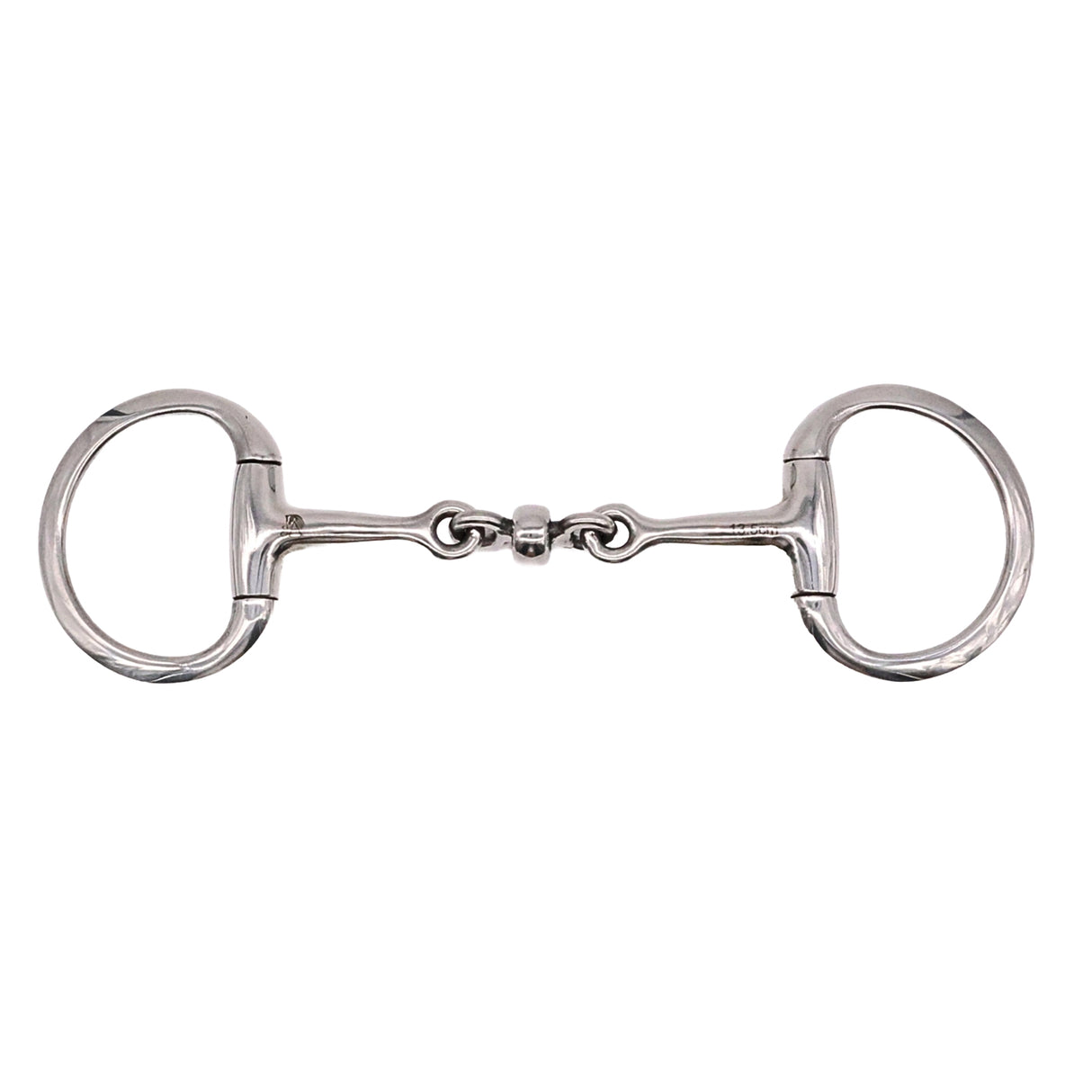 Jake Adams Eggbutt Double Jointed Bit W/ Stainless Steel Roller