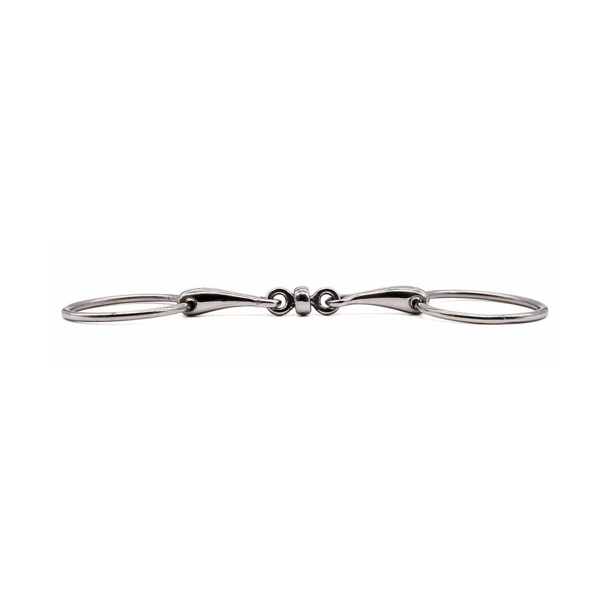 Jake Adams Loose Ring Double Jointed Bit W/ Stainless Steel Roller